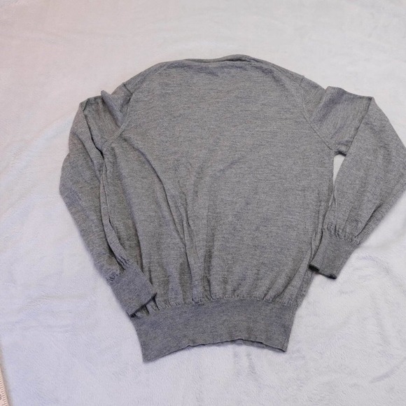 Brunello Cucinelli Womens sweater M 100% Cashmere Made In Italy Right Knit Grey - Picture 2 of 11